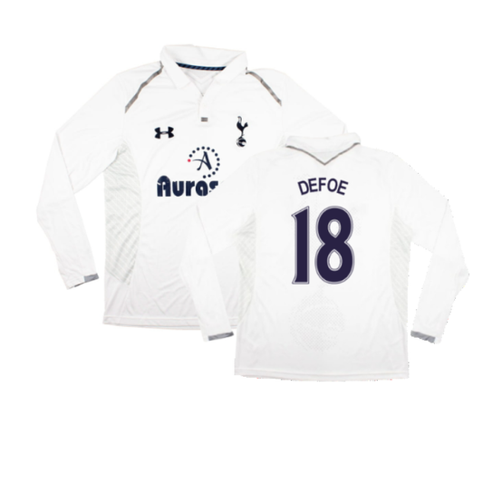 Tottenham 2012-13 Home Shirt (XL) (Very Good) (Defoe 18)_0