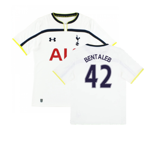 Tottenham 2014-2015 Home Shirt (S) (Very Good) (BENTALEB 42)_0