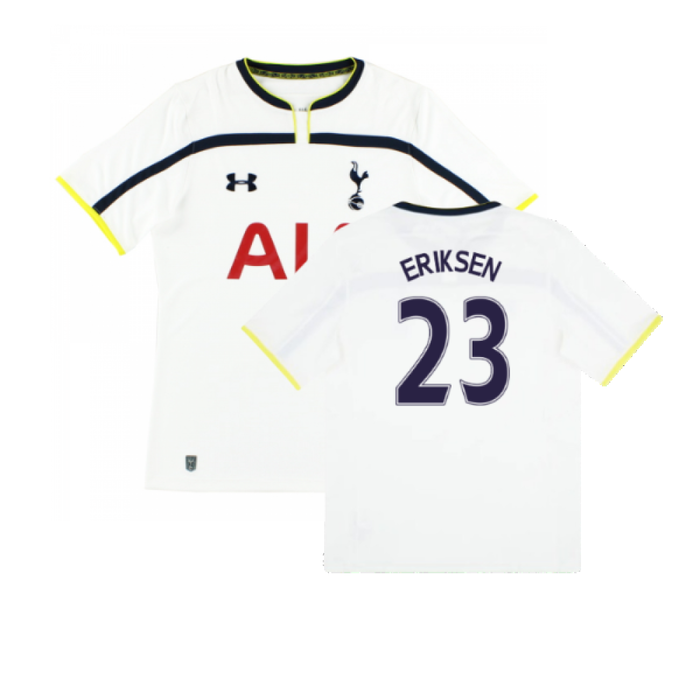 Tottenham 2014-2015 Home Shirt (Excellent) (ERIKSEN 23)