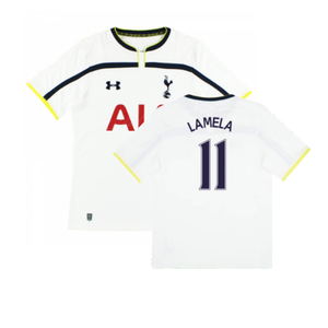 Tottenham 2014-2015 Home Shirt (Excellent) (LAMELA 11)_0