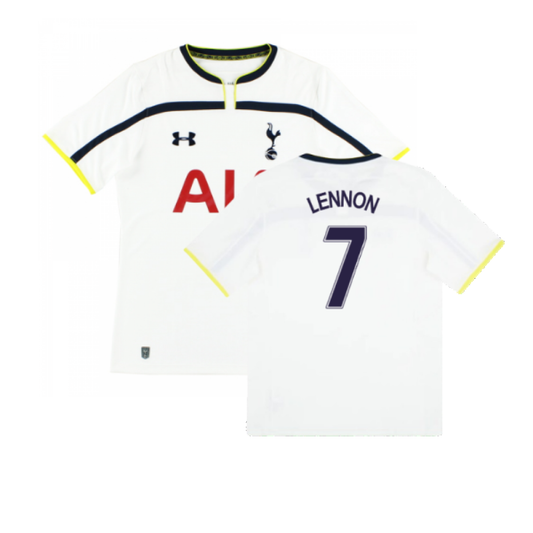 Tottenham 2014-2015 Home Shirt (Excellent) (LENNON 7)_0