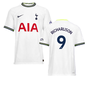 Tottenham 2022-23 Home Shirt (7-8y) (RICHARLISON 9) (Excellent)_0