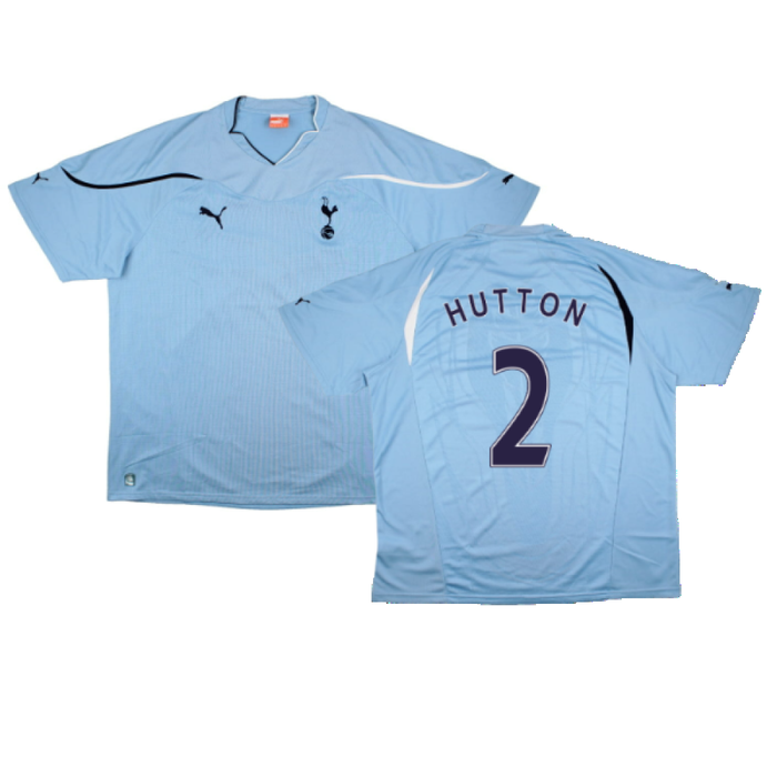 Tottenham Hotspur 2010-11 Away Shirt (Sponsorless) (2xL) (Hutton 2) (Excellent)