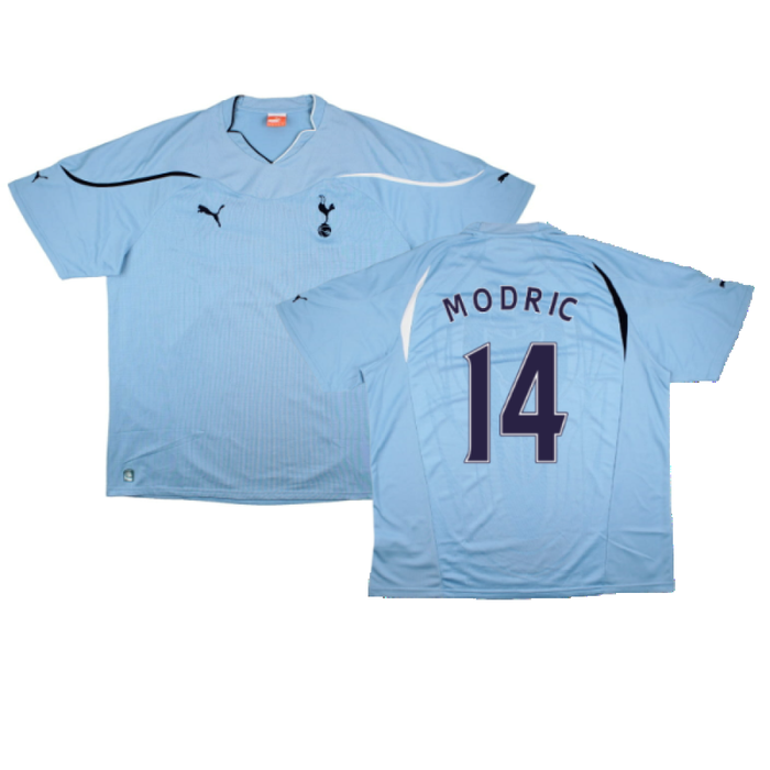 Tottenham Hotspur 2010-11 Away Shirt (Sponsorless) (2xL) (Modric 14) (Excellent)