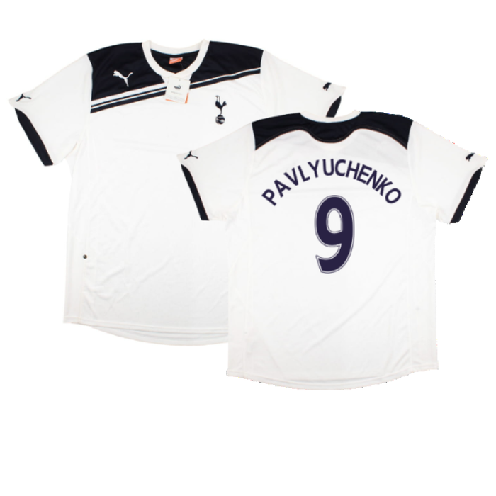 Tottenham Hotspur 2010-11 Home Shirt (Sponsorless) (XXL) (BNWT) (Pavlyuchenko 9)