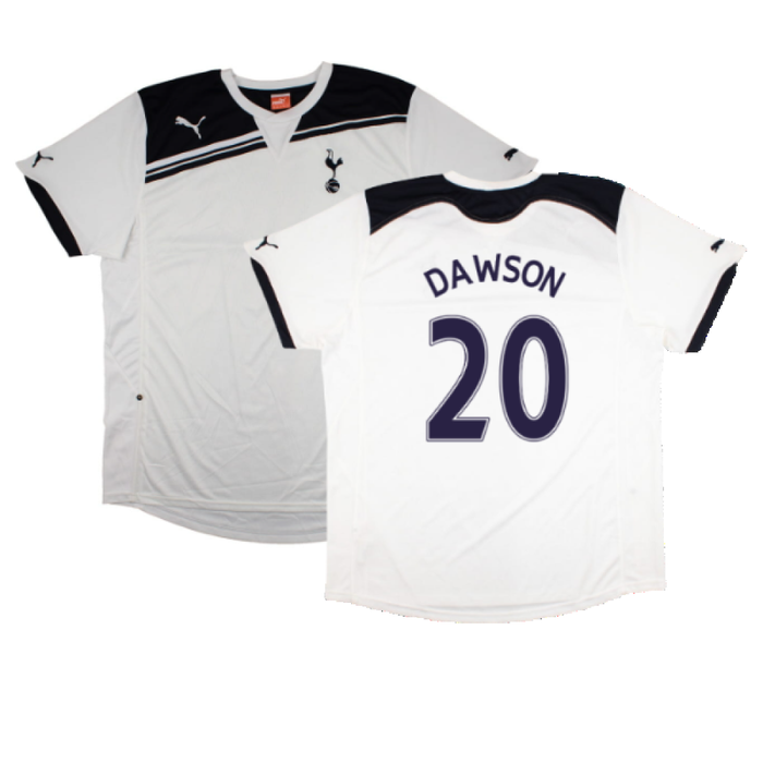 Tottenham Hotspur 2010-11 Home Shirt (Sponsorless) (2XL) (Mint) (Dawson 20)