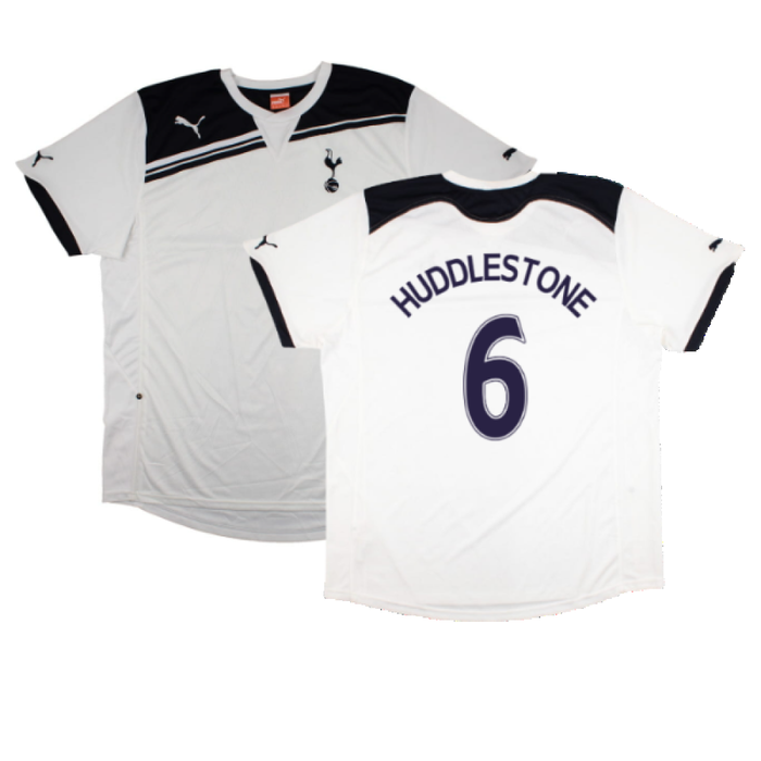 Tottenham Hotspur 2010-11 Home Shirt (Sponsorless) (2XL) (Mint) (Huddlestone 6)