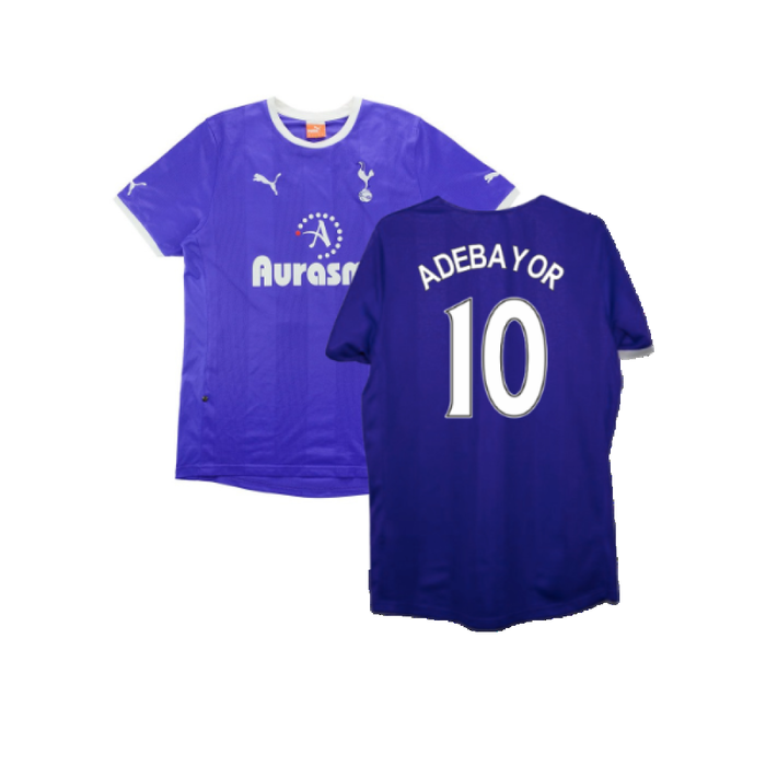 Tottenham Hotspur 2011-12 Away Shirt (Good) (ADEBAYOR 10)