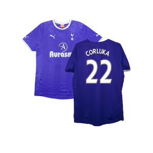 Tottenham Hotspur 2011-12 Away Shirt (Good) (CORLUKA 22)_0