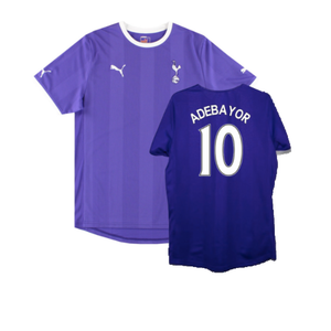 Tottenham Hotspur 2011-12 Sponsorless Away Shirt (XL) (BNWT) (ADEBAYOR 10)_0