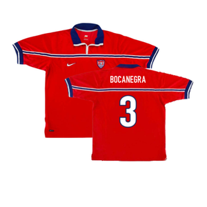 USA 1998-00 Away Shirt (Very Good) (BOCANEGRA 3)_0