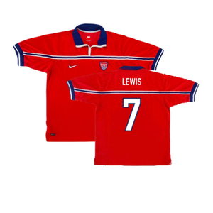 USA 1998-00 Away Shirt (Very Good) (Lewis 7)_0