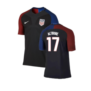 USA 2016-18 Away Shirt (M) (Very Good) (Altidore 17)_0