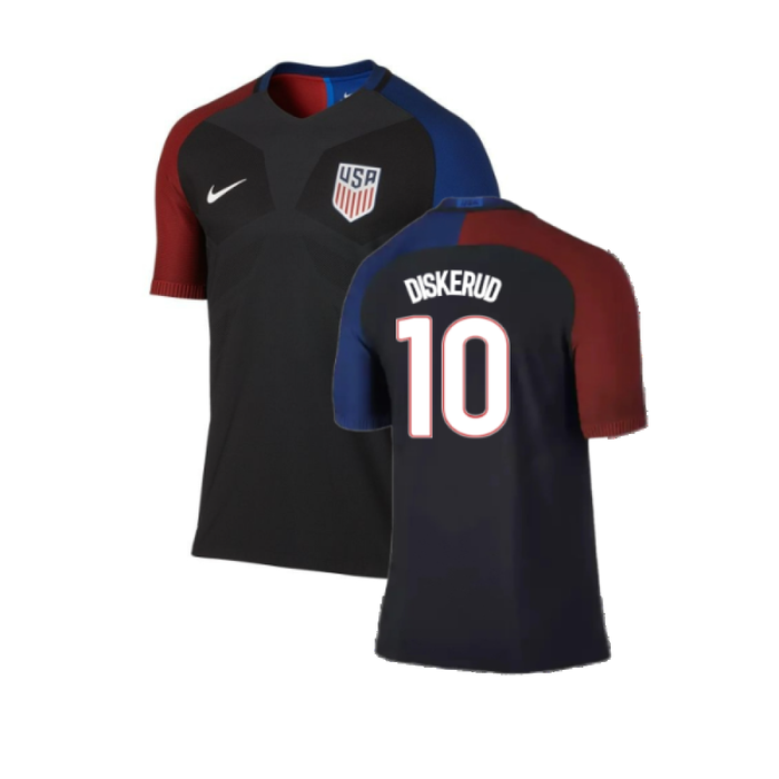 USA 2016-18 Away Shirt (M) (Very Good) (Diskerud 10)