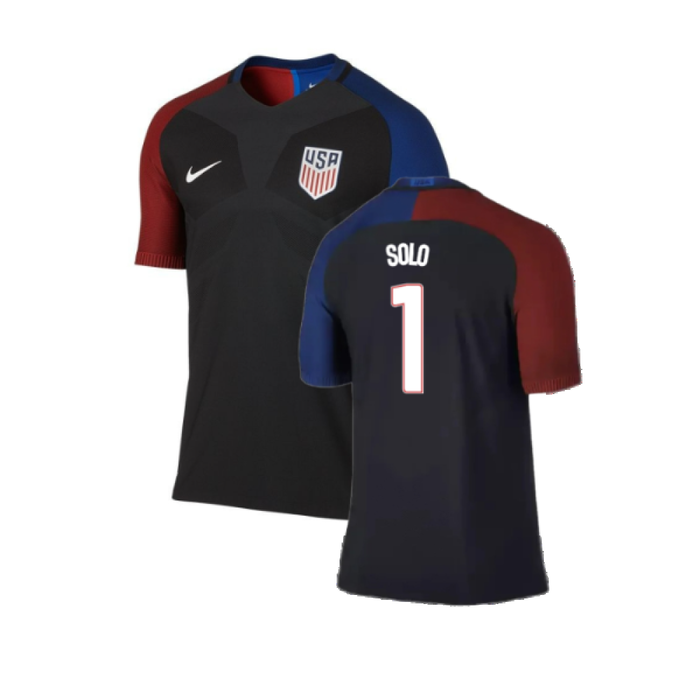 USA 2016-18 Away Shirt (M) (Very Good) (Solo 1)