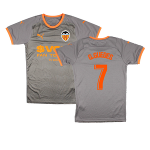 Valencia 2021-22 Fourth Shirt (XS) (Excellent) (G.GUEDES 7)_0