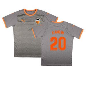 Valencia 2021-22 Fourth Shirt (Sponsorless) (M) (Mint) (KANG IN 20)_0