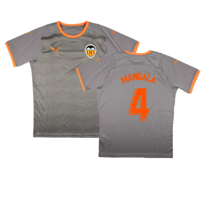 Valencia 2021-22 Fourth Shirt (Sponsorless) (M) (Mint) (MANGALA 4)