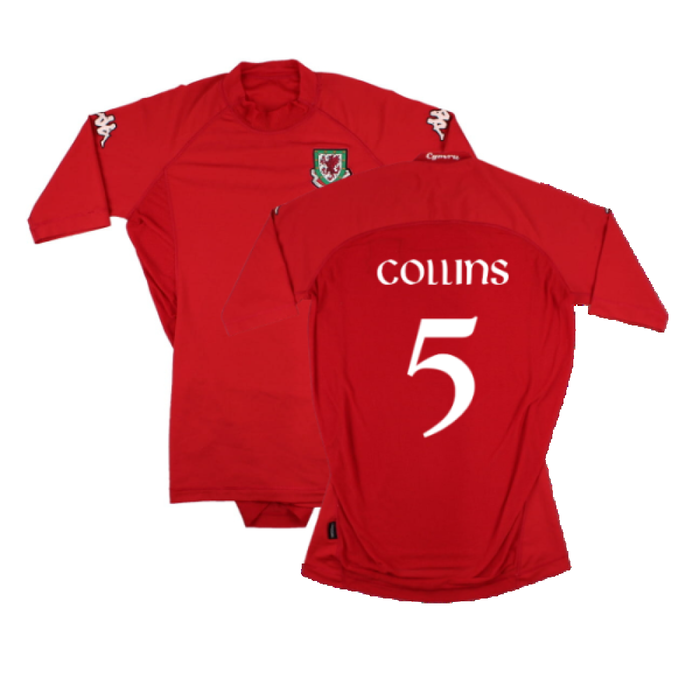 Wales 2004-05 Home Shirt (XL) (Excellent) (Collins 5)