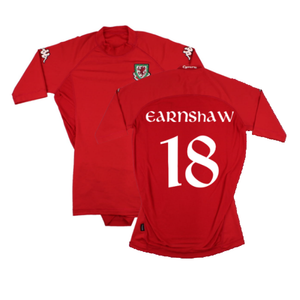 Wales 2004-05 Home Shirt (L) (Very Good) (Earnshaw 18)_0