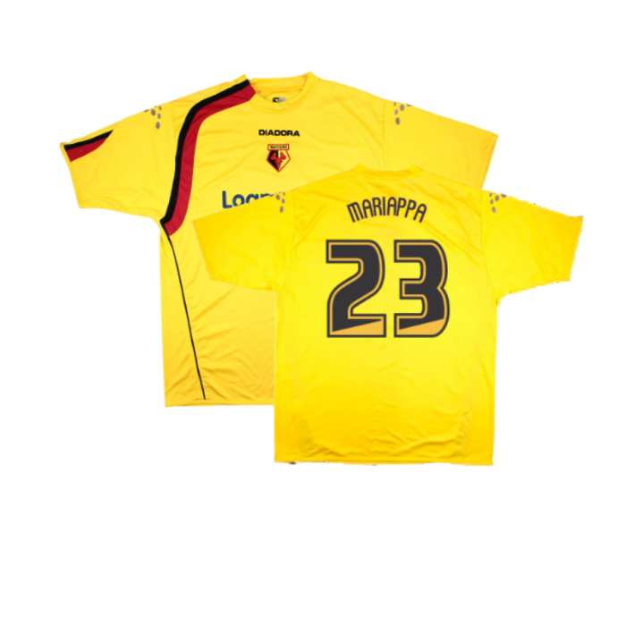 Watford 2005-06 Home Shirt (XL) (Very Good) (Mariappa 23)