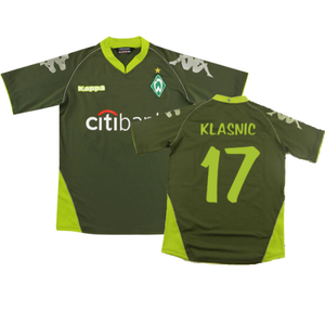 Werder Bremen 2007-08 Away Shirt (S) Frings #22 (Very Good) (Klasnic 17)_0