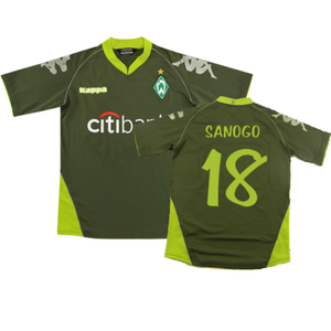 Werder Bremen 2007-08 Away Shirt (S) (Excellent) (Sanogo 18)_0