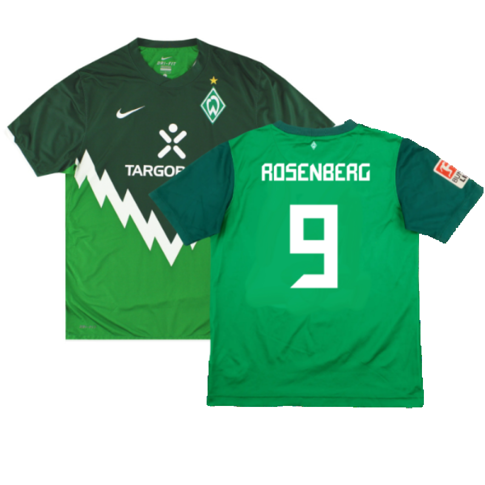 2010-11 Werder Bremen Player Issue Away L/S Shirt - 10/10 - (L)