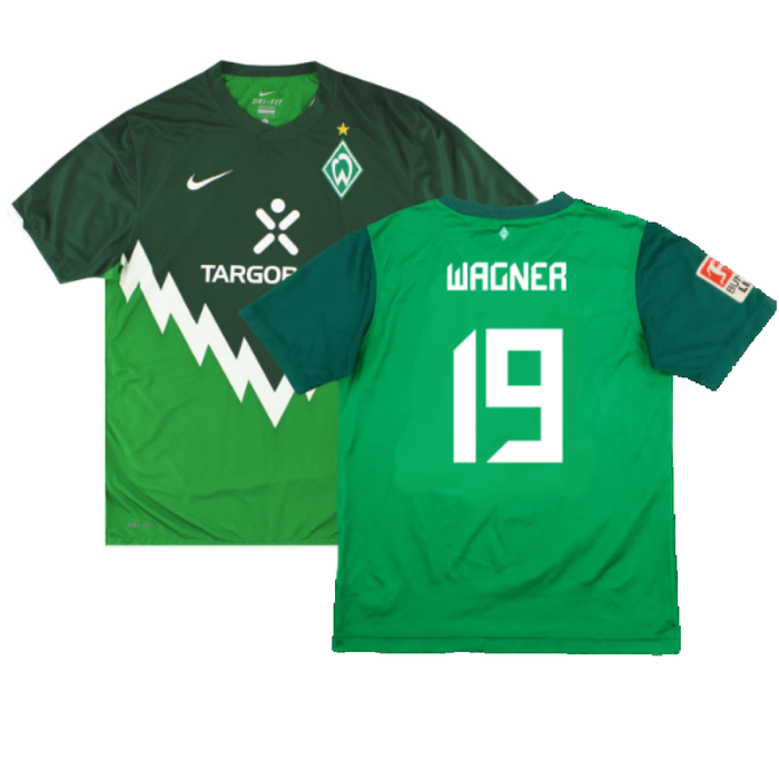 Werder Bremen 2010-11 Home Shirt (Excellent) (Wagner 19)