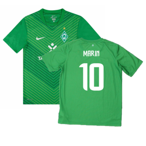 Werder Bremen 2011-12 Home Shirt (M) (Very Good) (Marin 10)_0