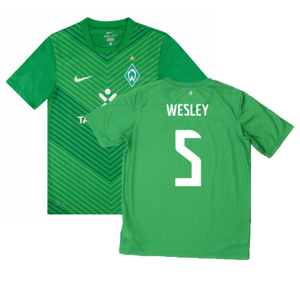 Werder Bremen 2011-12 Home Shirt (M) (Very Good) (Wesley 5)_0