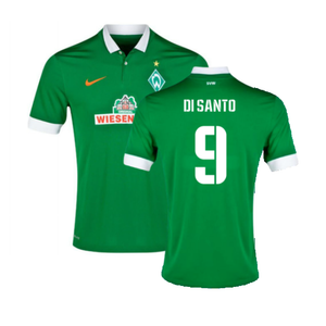 Werder Bremen 2014-15 Home Shirt (L) (Mint) (Di Santo 9)_0