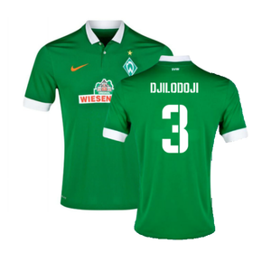 Werder Bremen 2014-15 Home Shirt (L) (Mint) (Djilodoji 3)_0