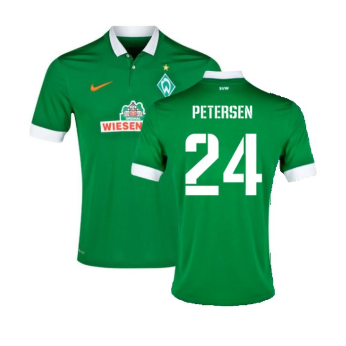 Werder Bremen 2014-15 Home Shirt (L) (Mint) (Petersen 24)