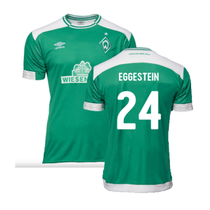 Werder Bremen 2018-19 Home Shirt (M) (Mint) (Eggestein 24)_0