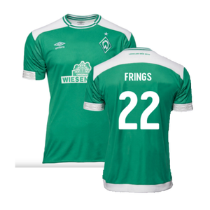 Werder Bremen 2018-19 Home Shirt (M) (Mint) (Frings 22)_0