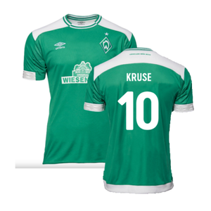 Werder Bremen 2018-19 Home Shirt (M) (Mint) (Kruse 10)_0