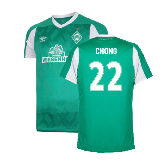 Werder Bremen 2020-21 Home Shirt (XXL) (Mint) (CHONG 22)