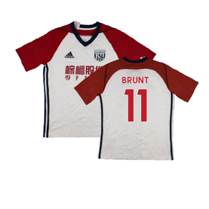 West Brom 2017-18 Away Shirt (13-14y) (Good) (Brunt 11)_0