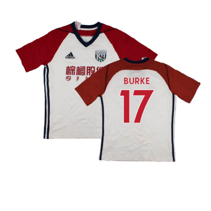 West Brom 2017-18 Away Shirt (13-14y) (Good) (Burke 17)