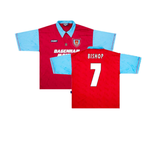 West Ham 1995-97 Home Shirt (XXL) (Mint) (Bishop 7)_0