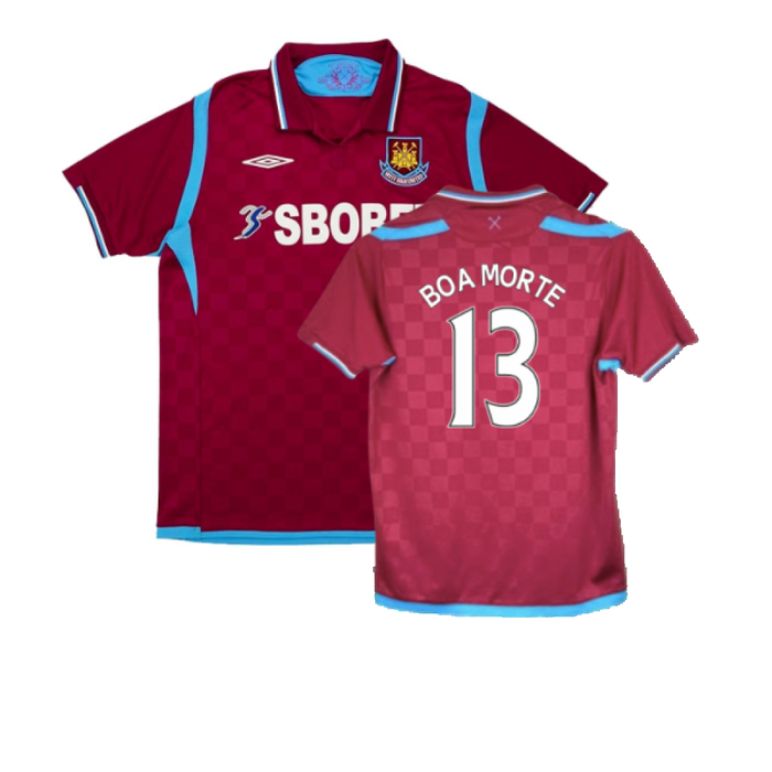 West Ham 2009-10 Home (XL) (Excellent) (Boa Morte 13)