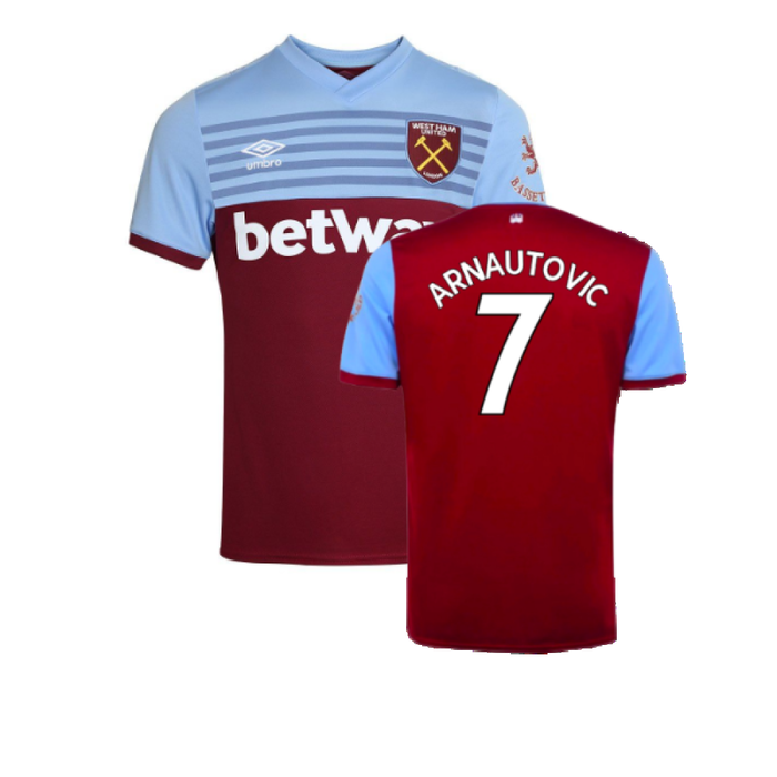 West Ham United 2019-20 Home Shirt (Excellent) (ARNAUTOVIC 7)