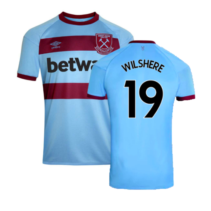 West Ham United 2020-21 Away Shirt (M) (Mint) (WILSHERE 19)