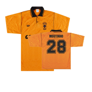 Wolves 1990-92 Home Shirt (L) (Very Good) (Moutinho 28)_0
