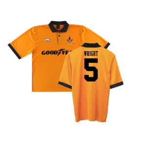 Wolves 1994-95 Home Shirt (L) (Excellent) (Wright 5)_0