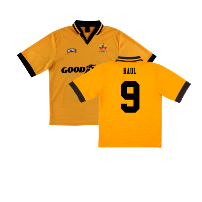 Wolves 1995-96 Home Shirt (L) (Excellent) (Raul 9)