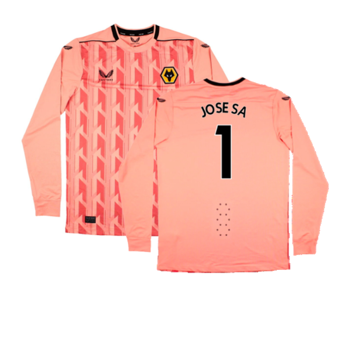 Wolves 2022-23 Long Sleeve Goalkeeper Third Shirt (Pro-Version) (Sponsorless) (M) (Mint) (Jose Sa 1)