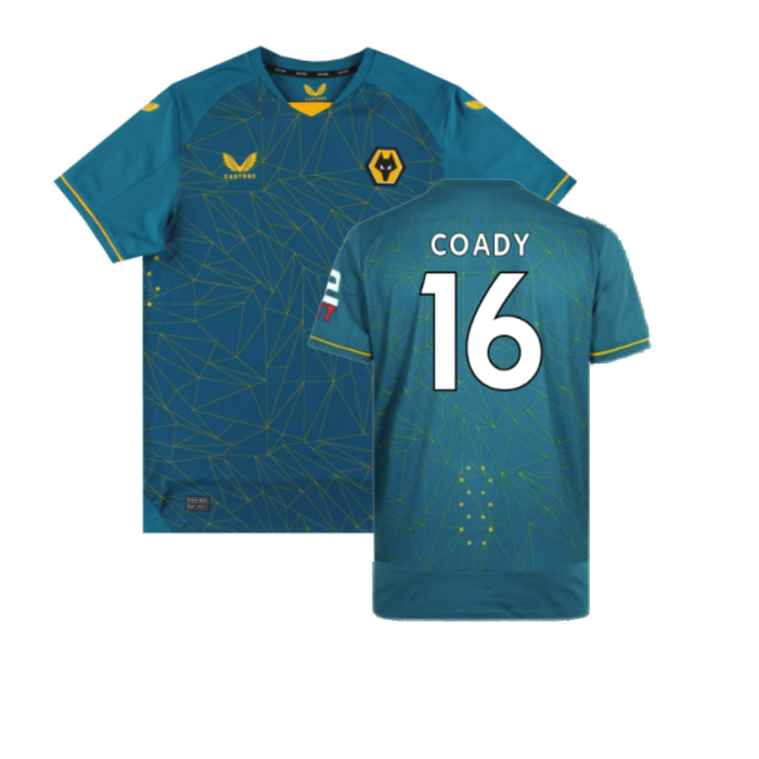 Wolves 2022-23 Pro Away Shirt (Sponsorless) (XXL) (Mint) (COADY 16)