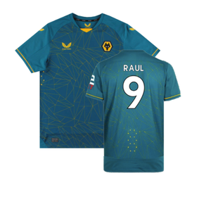 Wolves 2022-23 Pro Away Shirt (Sponsorless) (XXL) (Mint) (RAUL 9)_0